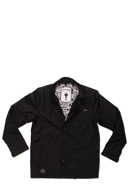 Murduck Jacket  - WHIT back logo  - Black  -  IF00220
