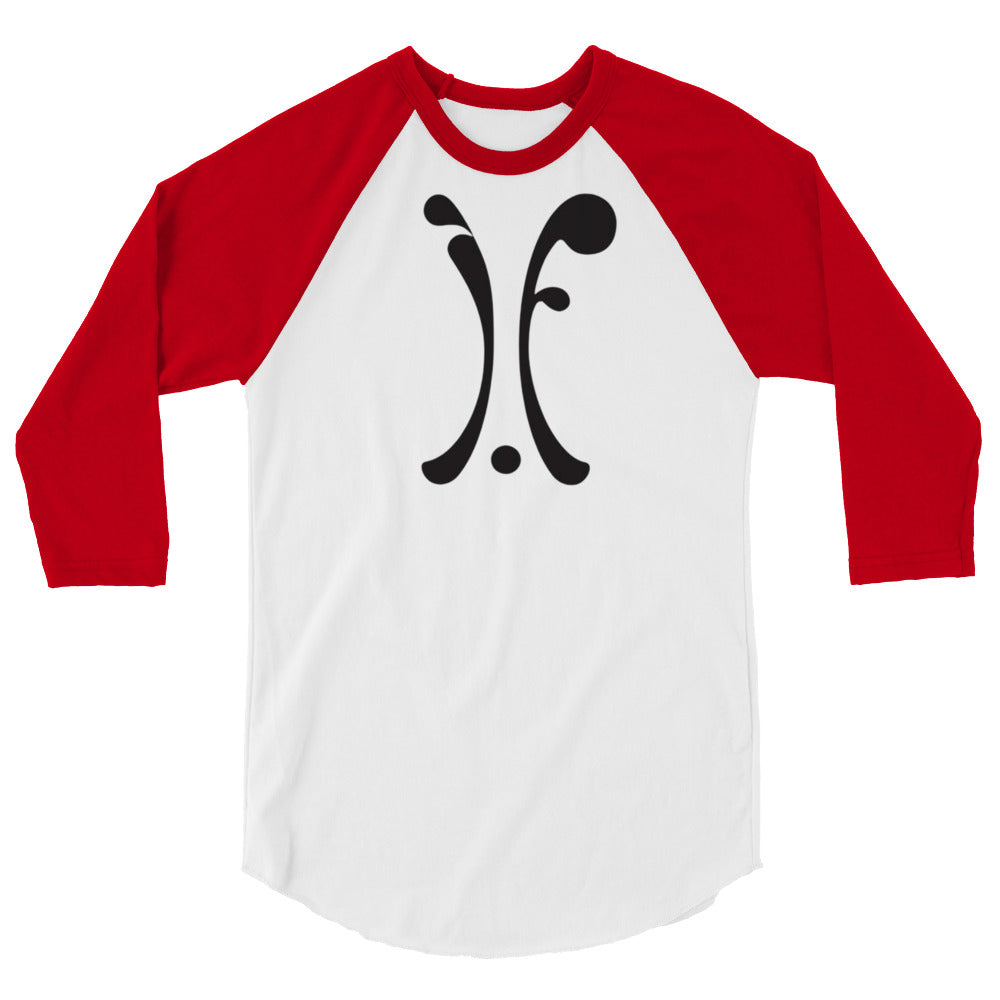 classic blk if logo 3/4 slee tee