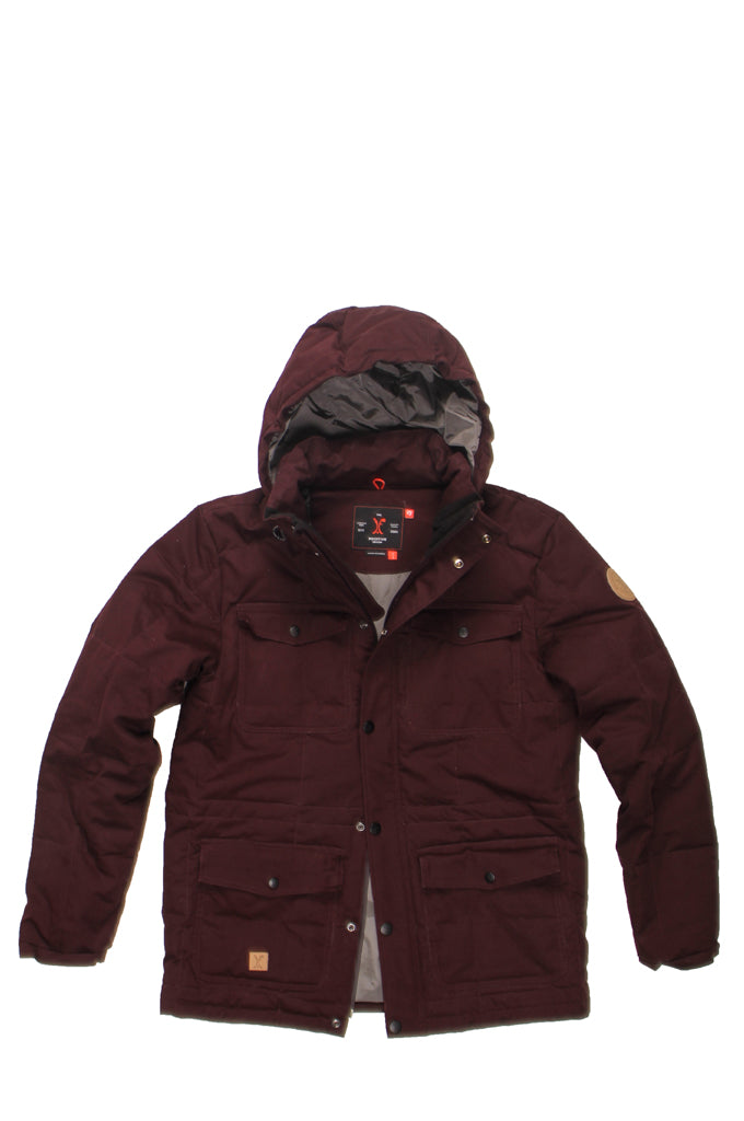 Cold Lake Jacket - Burgundy - if0106