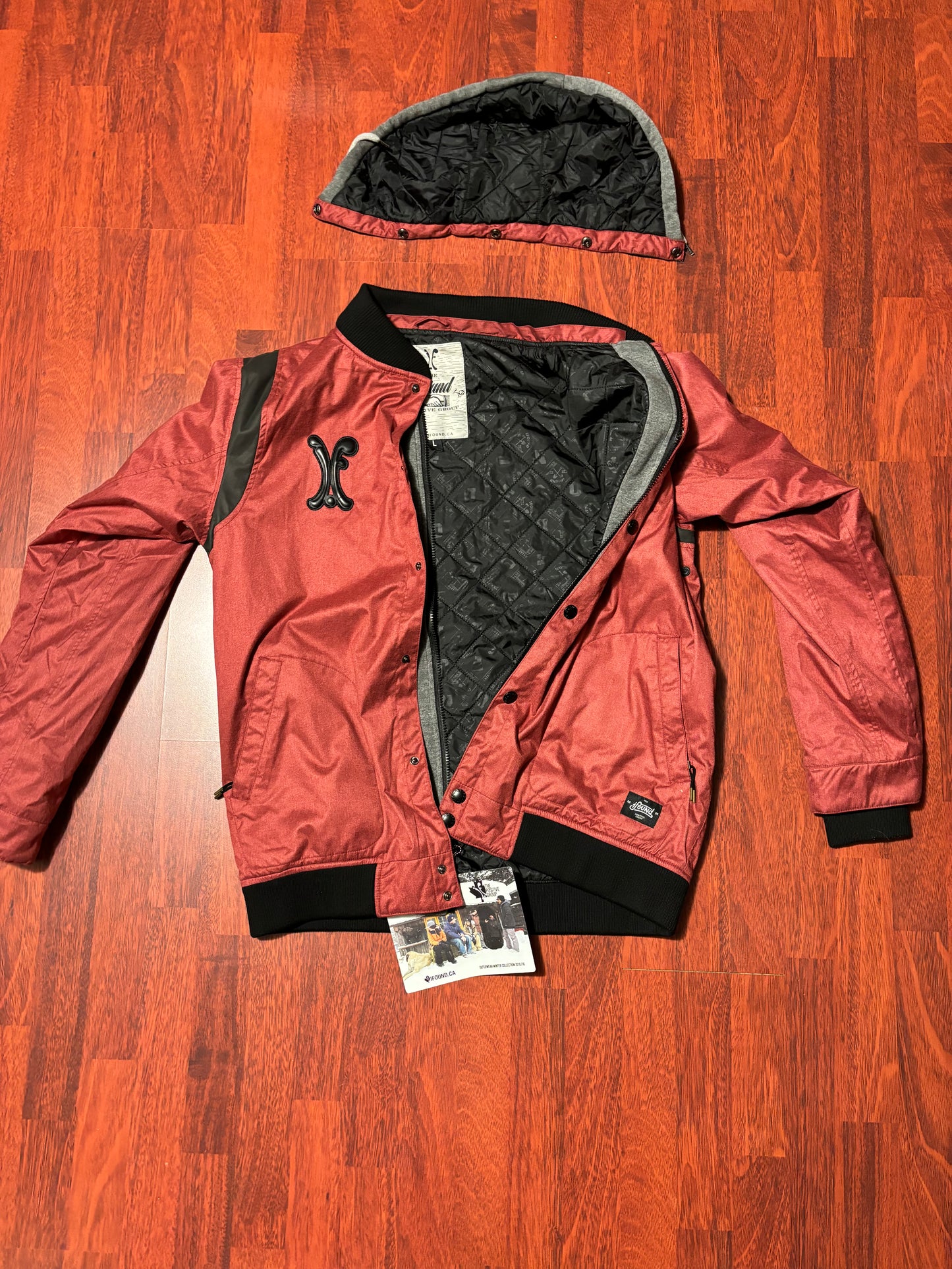 jacket stadium - rouge